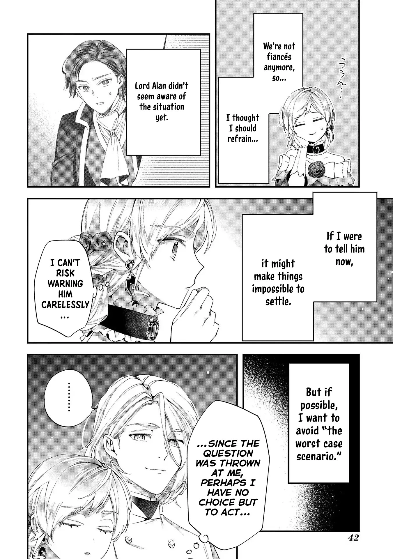 Having been cast aside by the Crown Prince, I shall no longer play the fool. Chapter 12 Page 6